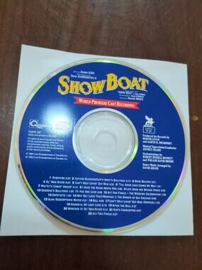 Show Boat (World Premier Cast Recording) [Audio CD 1994] disc only